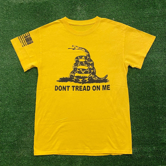 Don't Tread on Me Snake Patriot Gadsden Flag T-Shirt