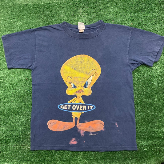 Vintage 90s Essential Tweety Single Stitch Cartoon T-Shirt