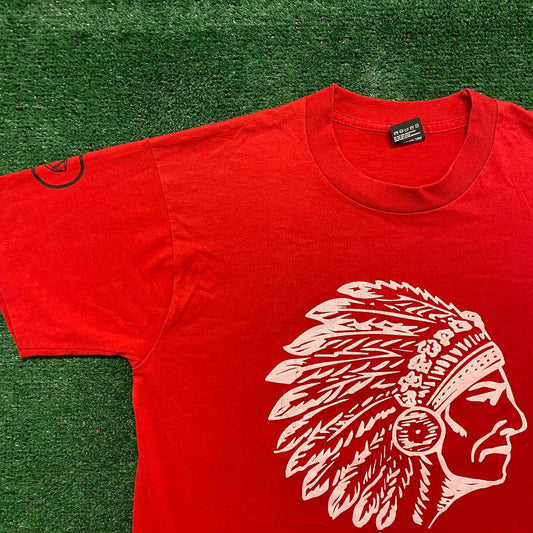 Vintage 90s High School Athletics Single Stitch Sports Tee