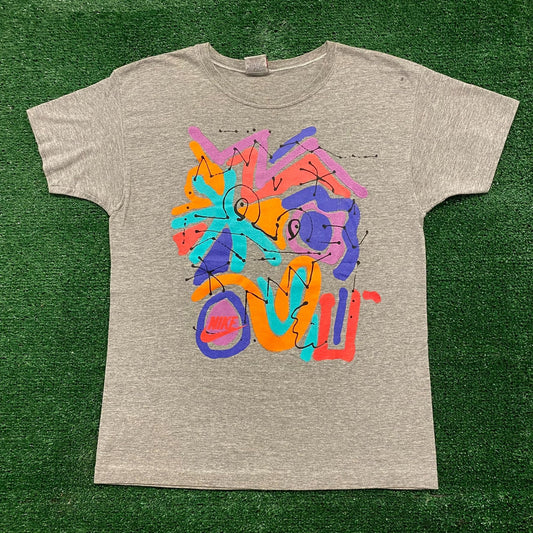 Nike Constellations Star Abstract Vintage T-Shirt