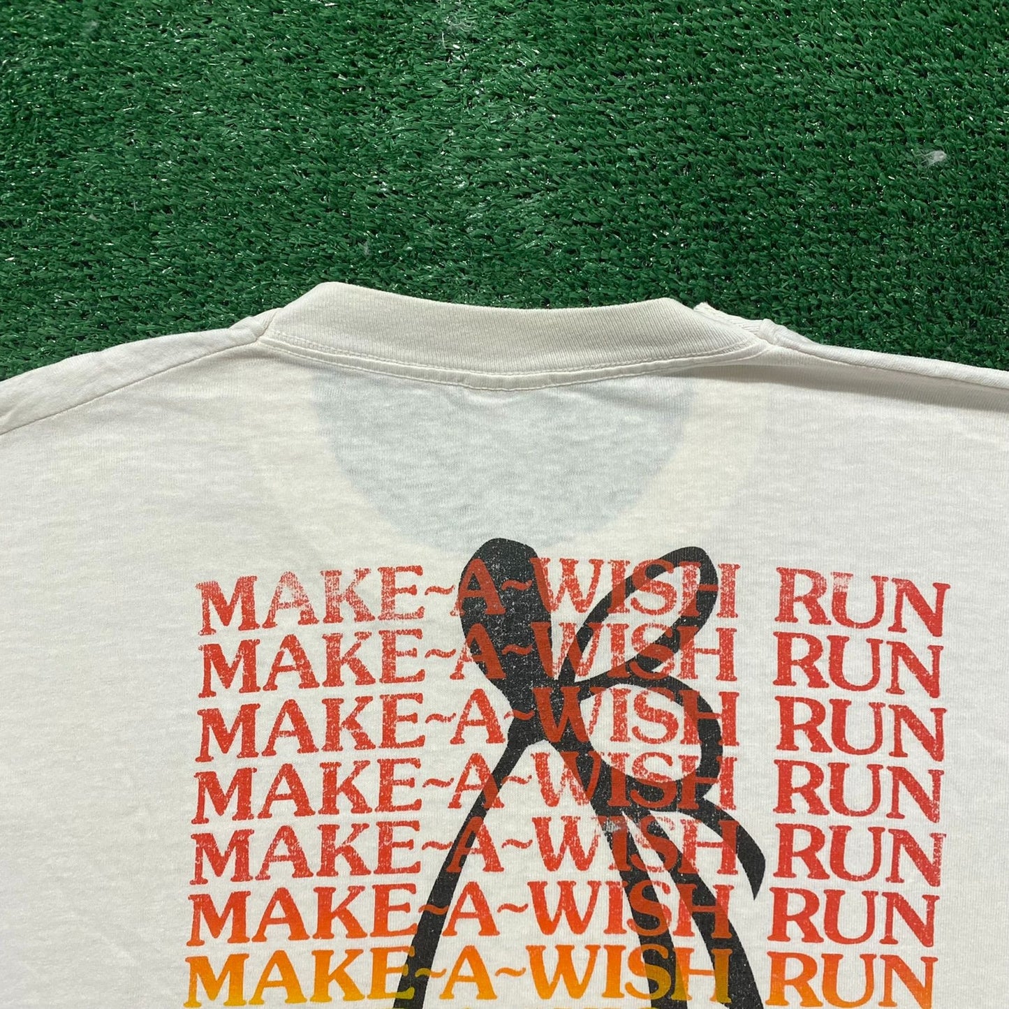 Make-A-Wish Run Vintage 90s Charity T-Shirt