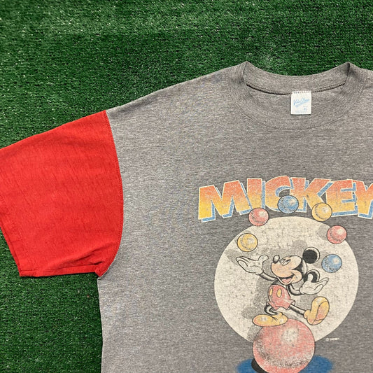 Vintage 80s Mickey Mouse Essential Baggy Disney Cartoon Tee