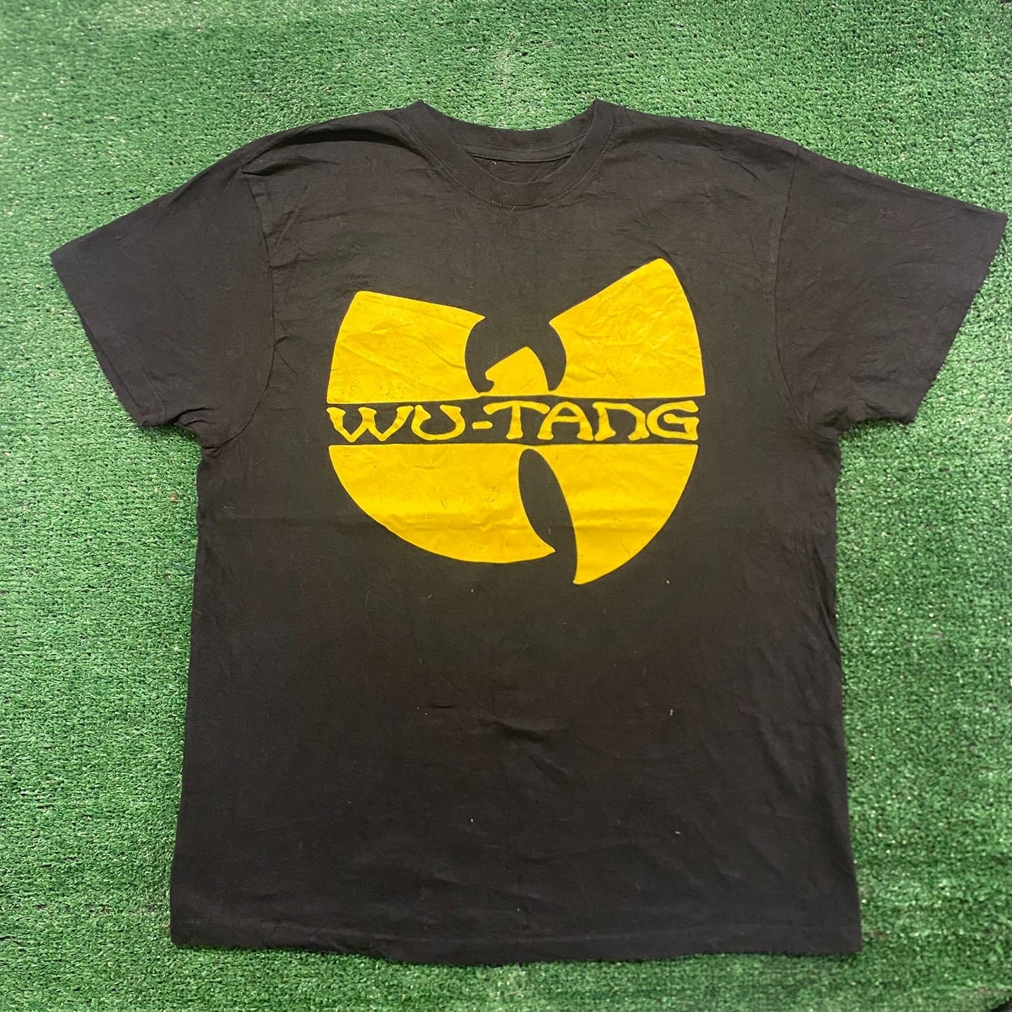 Vintage Y2K Essential Wu Tang Clan Wu Wear Logo Rap T-Shirt