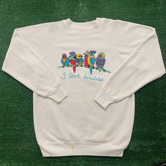 Vintage 90s Golf Humor Essential Preppy Crewneck Sweatshirt