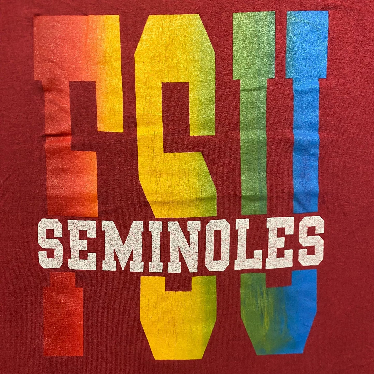 Vintage 80s Florida State Seminoles Shirt Single Stitch Tee