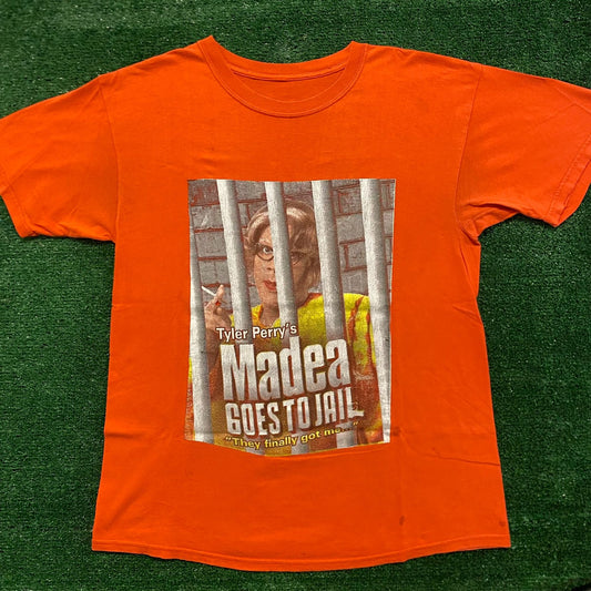 Tyler Perry Madea Jail Inmate Vintage Humor Movie T-Shirt