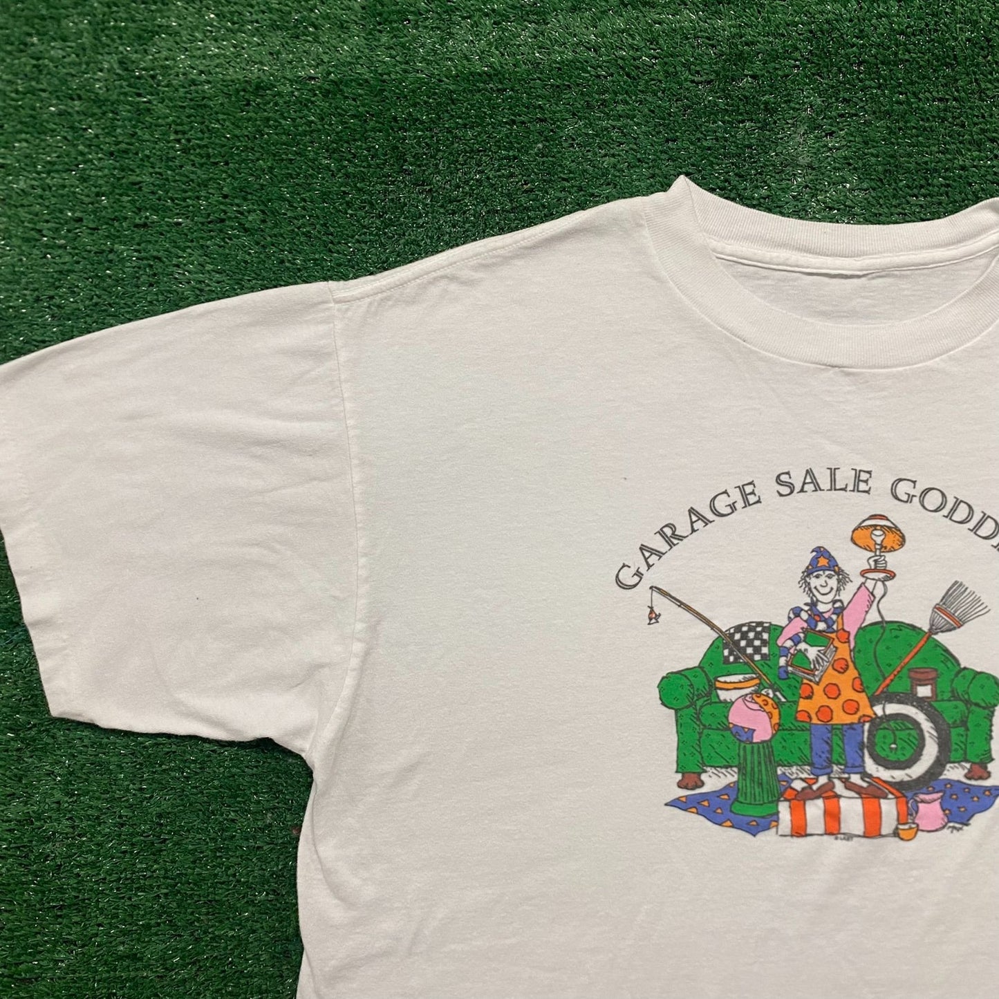 Vintage 90s Garage Sale Goddess Essential Single Stitch Tee