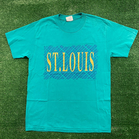 St. Louis Missouri Vintage 80s Single Stitch T-Shirt