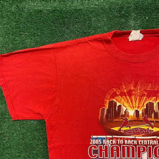 Vintage Y2K St. Louis Cardinals Baseball Champions MLB Tee