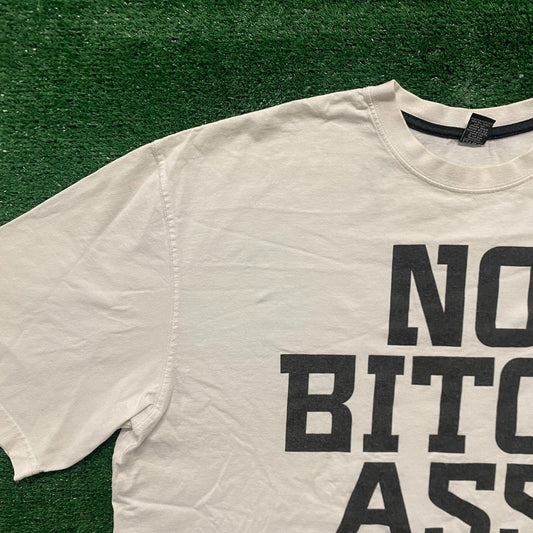 Vintage 90s Sean John Shirt Diddy Bitch Humor Drill Rap Tee