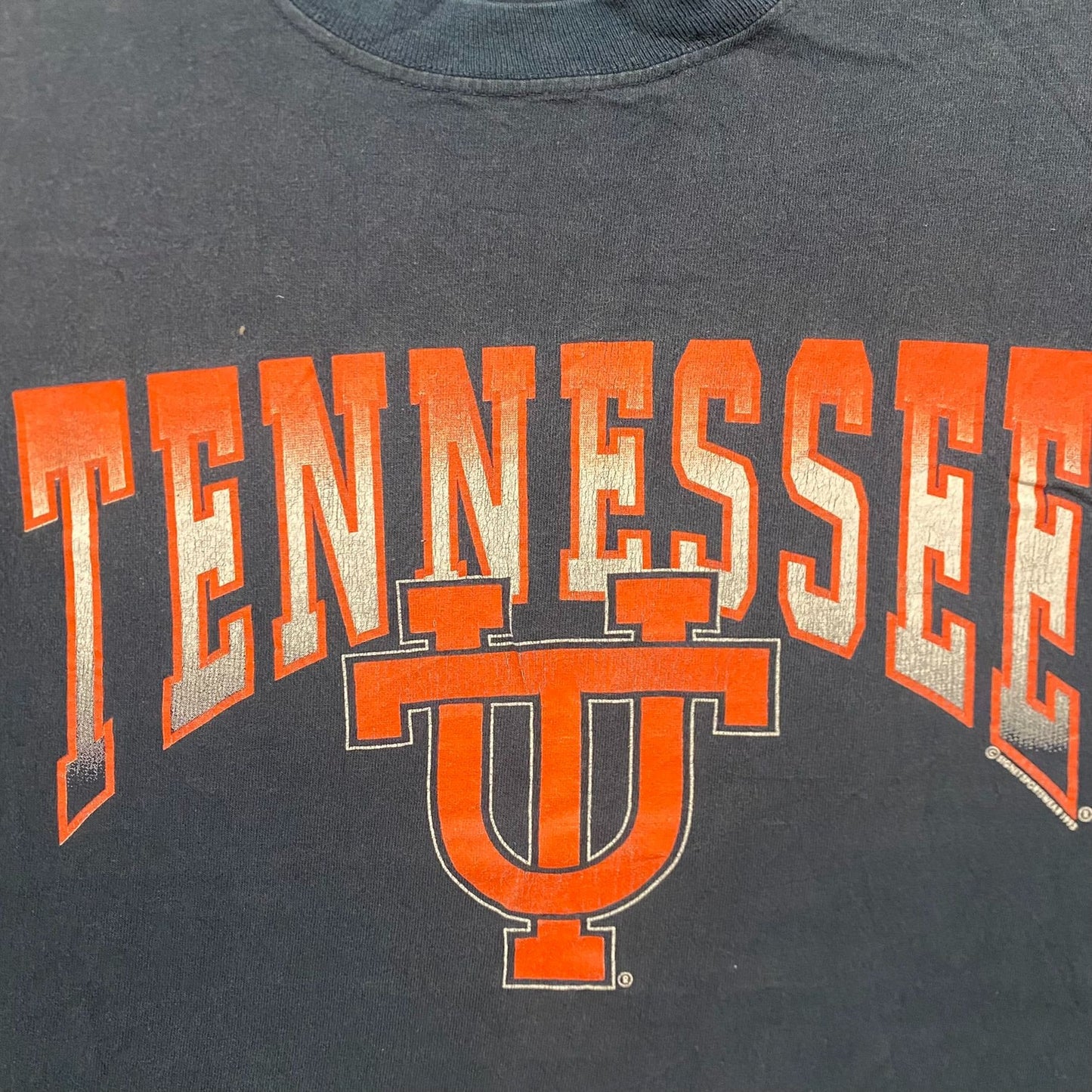 Vintage 90s Tennessee Volunteers Single Stitch College Tee