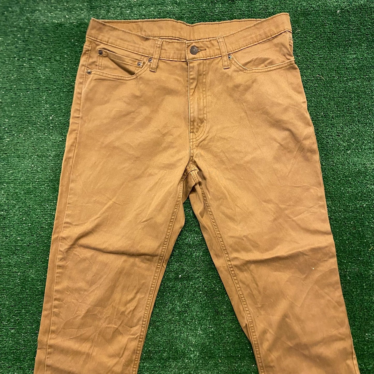 Levi's 541 Athletic Taper Fit Khakis Vintage Work Pants
