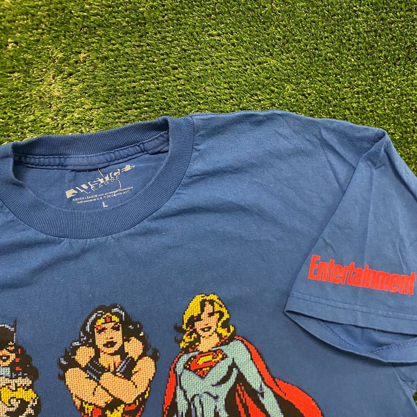 Justice League Vintage Comics Cartoon Movie T-Shirt