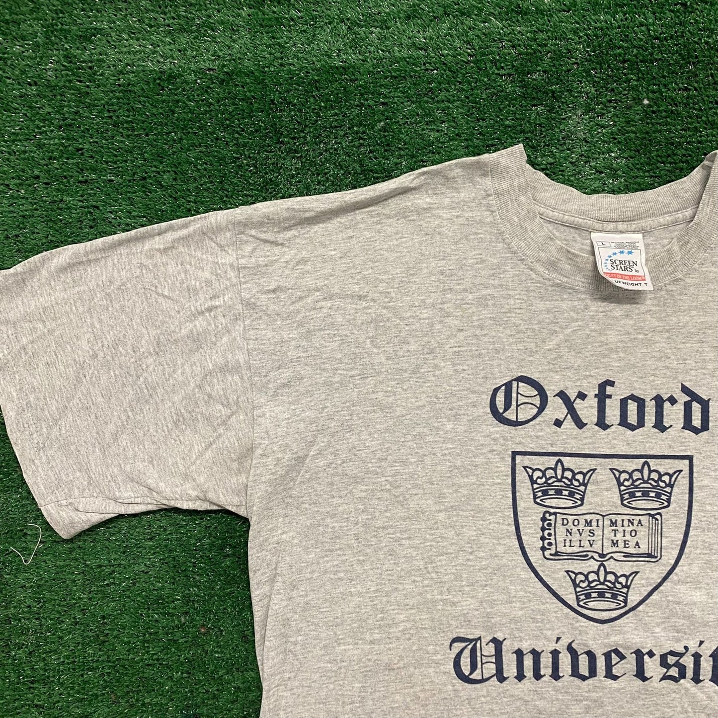 Vintage 90s Oxford University Shirt UK College Logo Tee