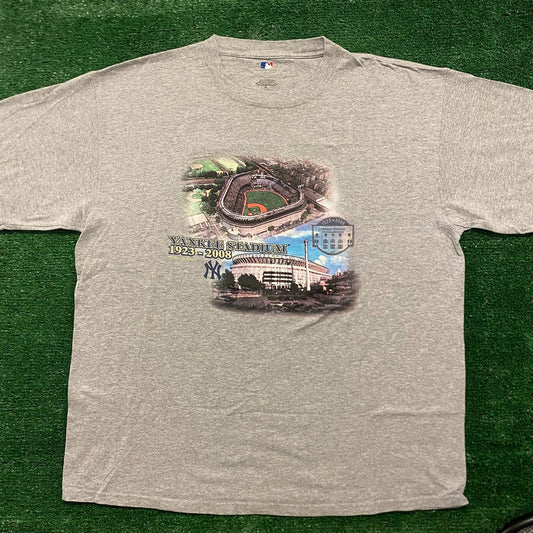 New York Yankees Stadium Baseball Vintage Sports T-Shirt