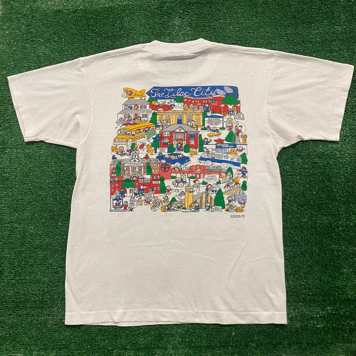 Vintage 90s Rochester Essential Single Stitch Tourist Tee