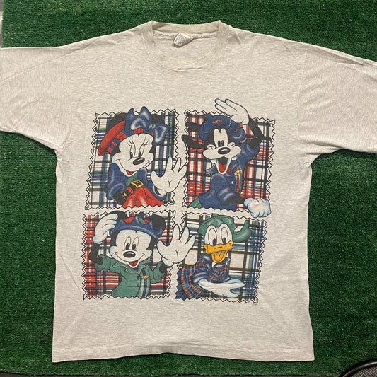 Vintage 90s Disney Pop Art Shirt Single Stitch Mickey Tee