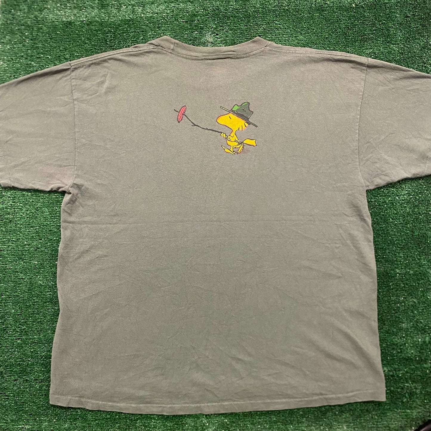 Vintage 90s Peanuts Woodstock Comic Single Stitch T-Shirt