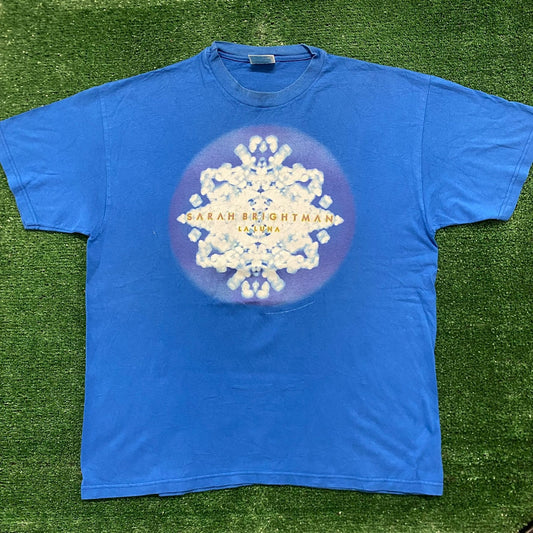 Vintage Y2K Sarah Brightman La Luna Tour Band T-Shirt