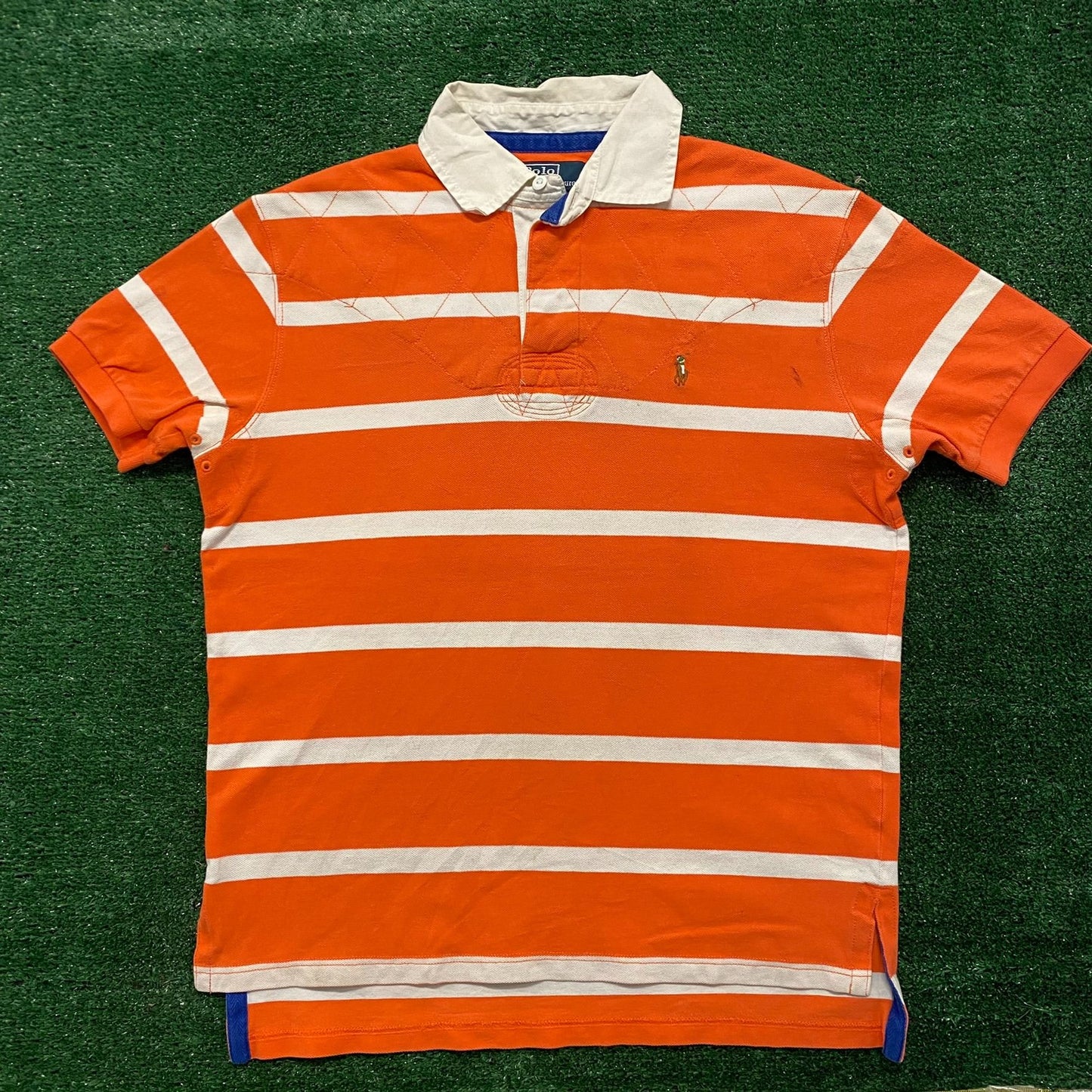 Vintage Y2K Essential Ralph Lauren Striped Polo Shirt