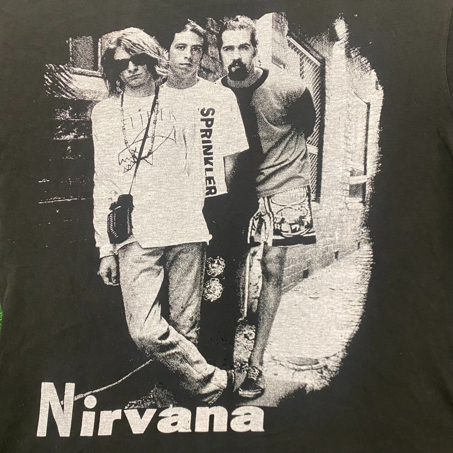 Vintage 90s Nirvana Kurt Cobain Memorial Grunge Band Tee