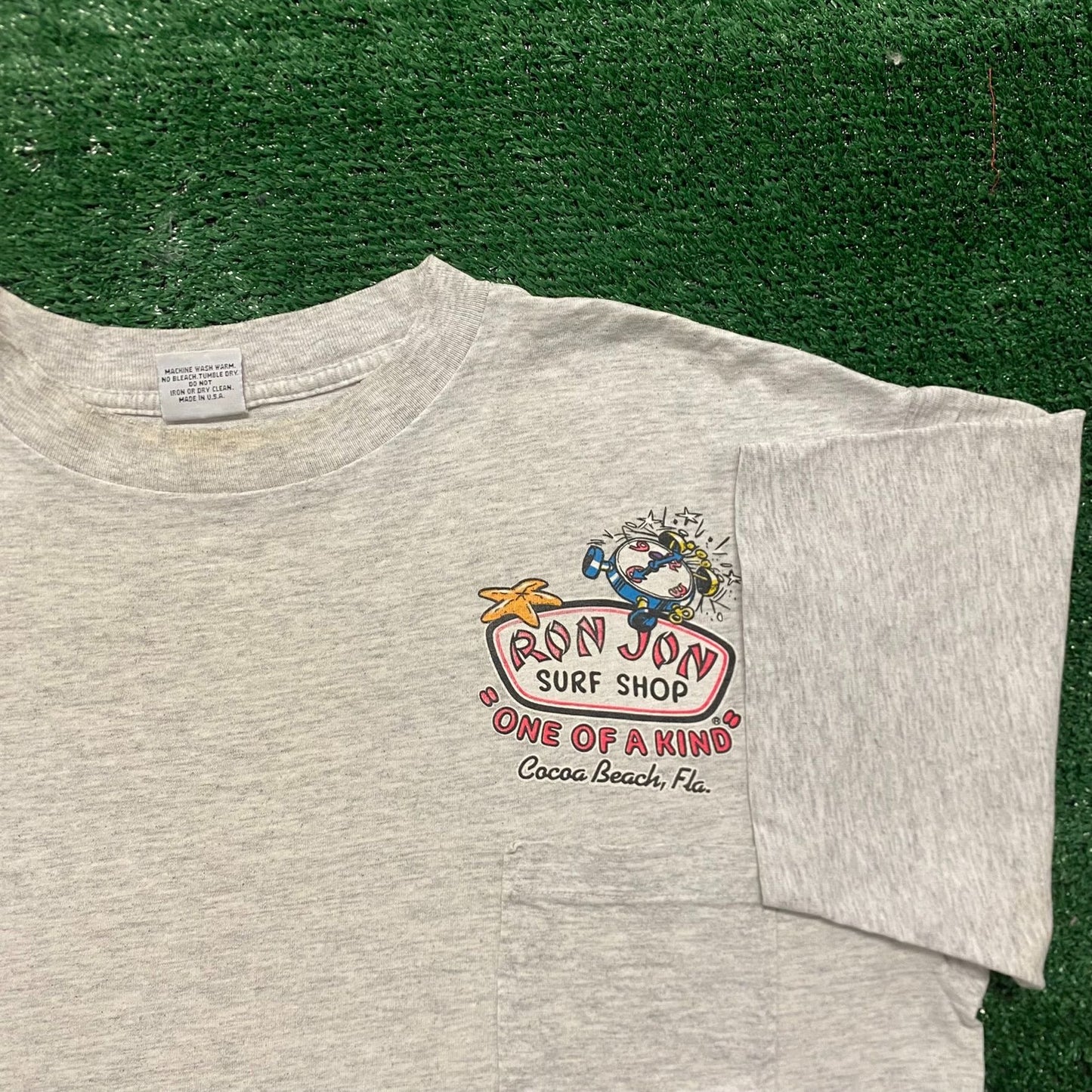 Vintage 90s Ron Jon Surf Shop Single Stitch Baggy T-Shirt