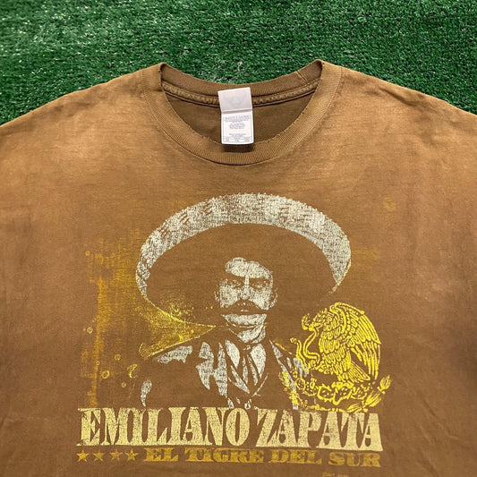 Emiliano Zapata Mexico Rebel Vintage Revolution T-Shirt