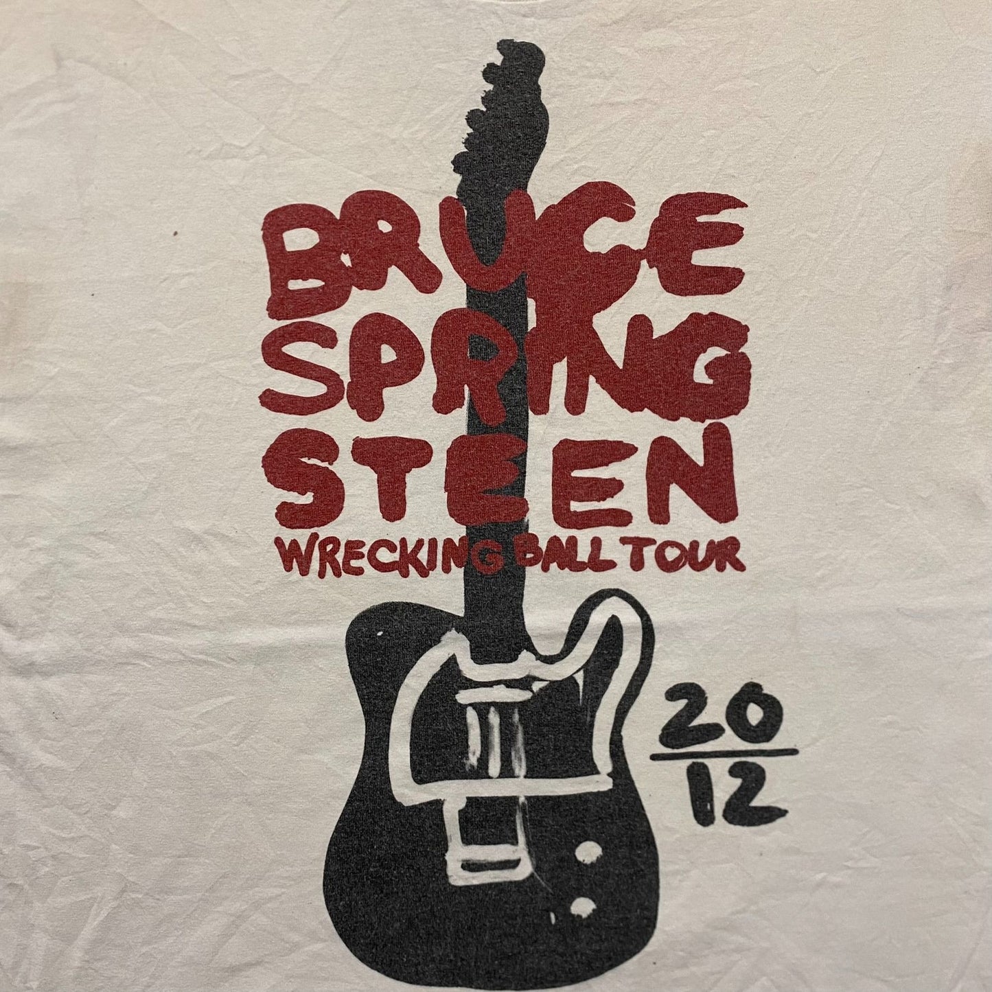 Vintage Y2K Baggy Bruce Springsteen Rock Band T-Shirt