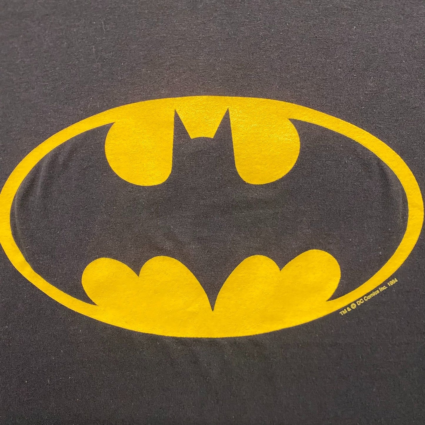 Vintage 80s Essential Batman Logo Comic Single Stitch Tee