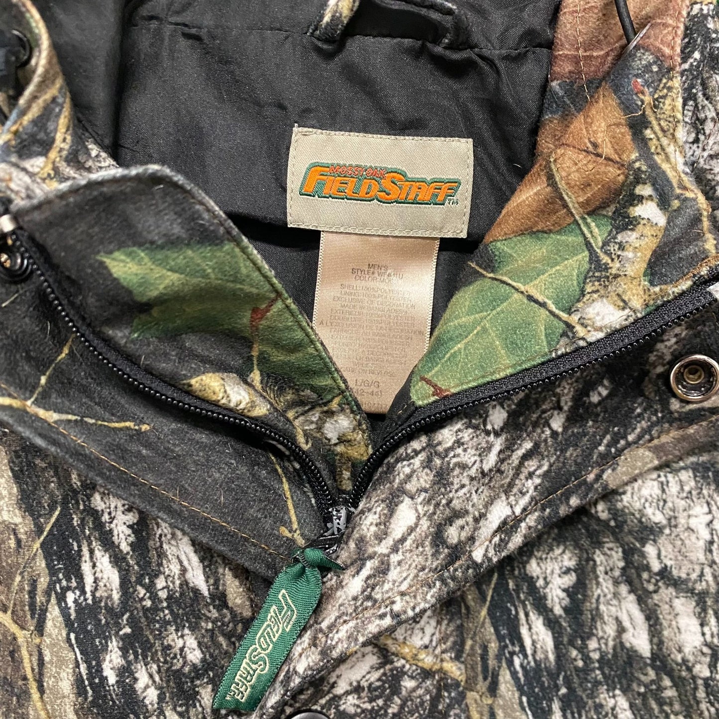 Vintage Y2K Realtree Camo Essential Hooded Hunting Jacket