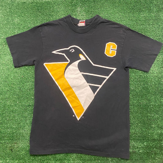 Vintage 90s Pittsburgh Penguins NHL Hockey Single Stitch Tee