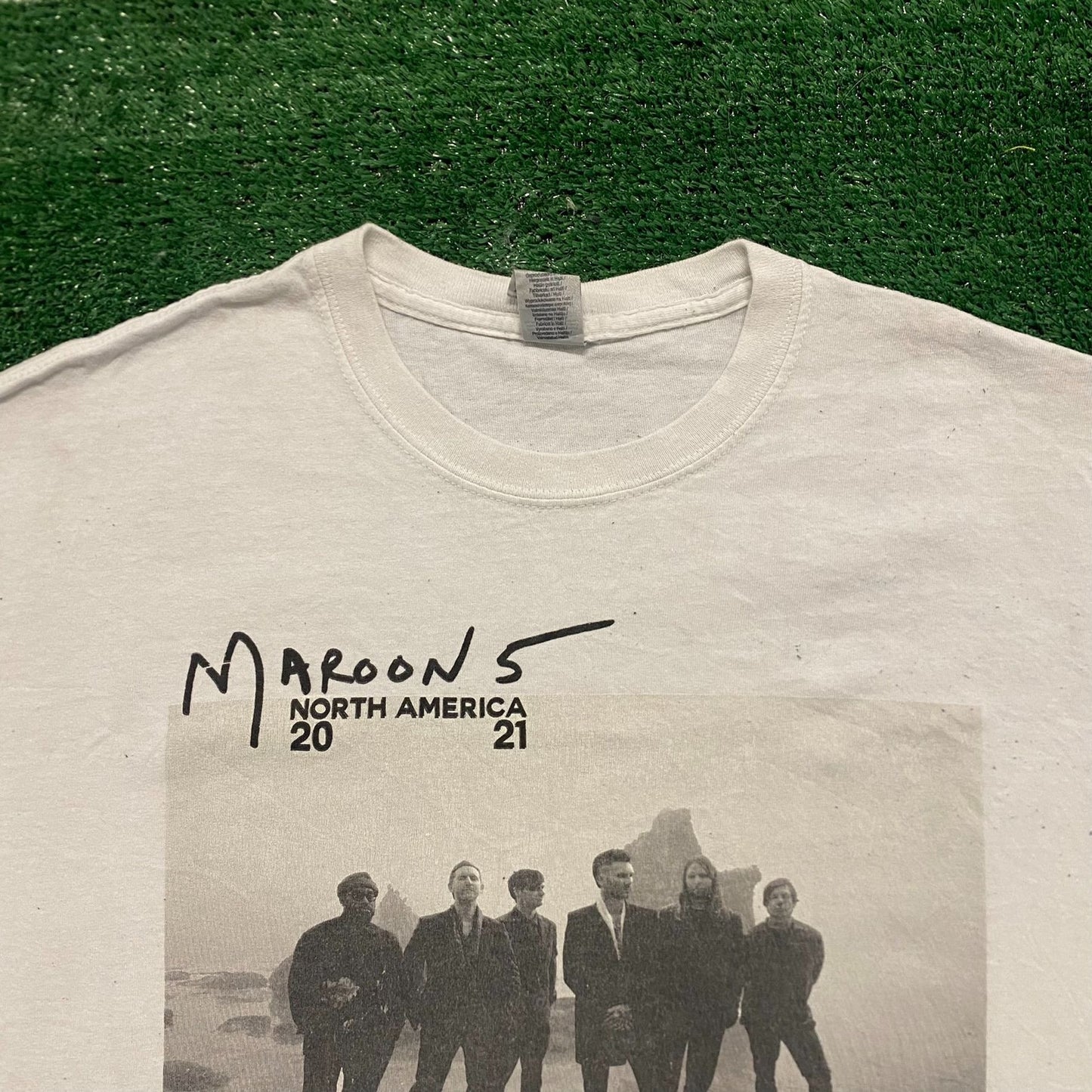 Maroon 5 Tour Pop Music Rock Band T-Shirt