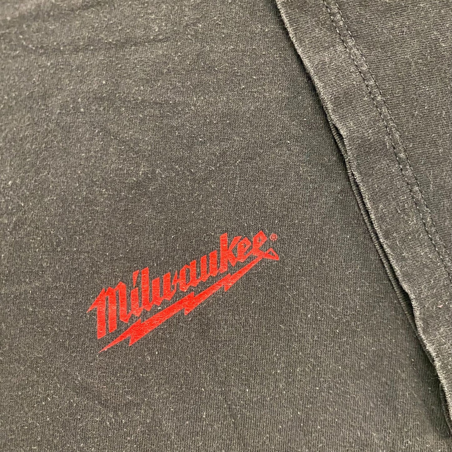 Vintage 90s Milwaukee Heavy Duty Logo Sun Faded Baggy Tee