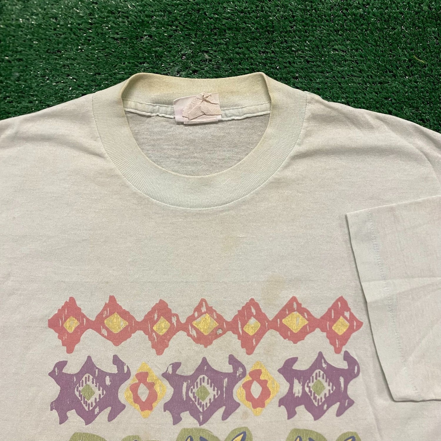 Cute Heart Flowers Vintage 80s Preppy T-Shirt – Agent Thrift