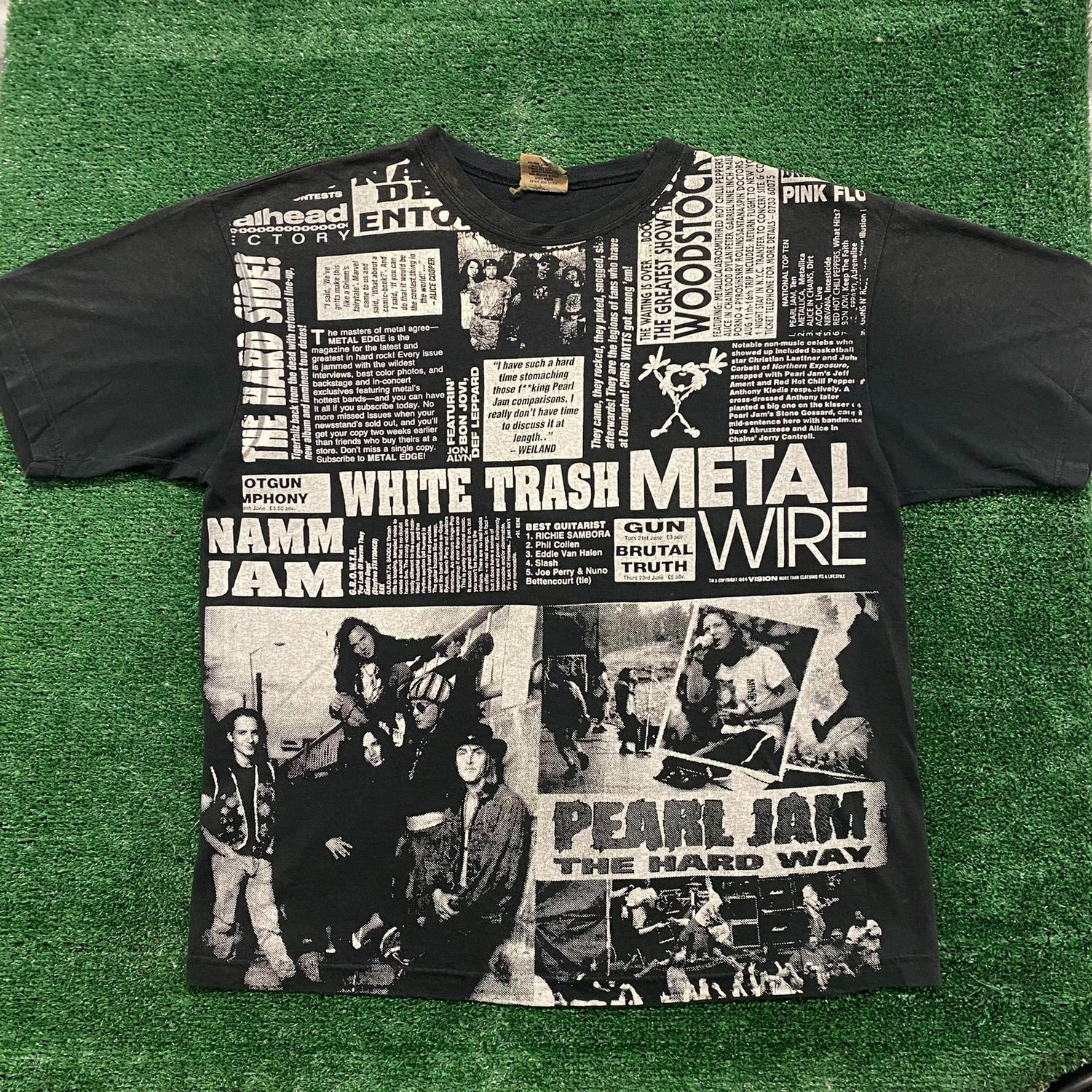 Vintage 90s Essential Pearl Jam Alive Grunge Band T-Shirt – Agent
