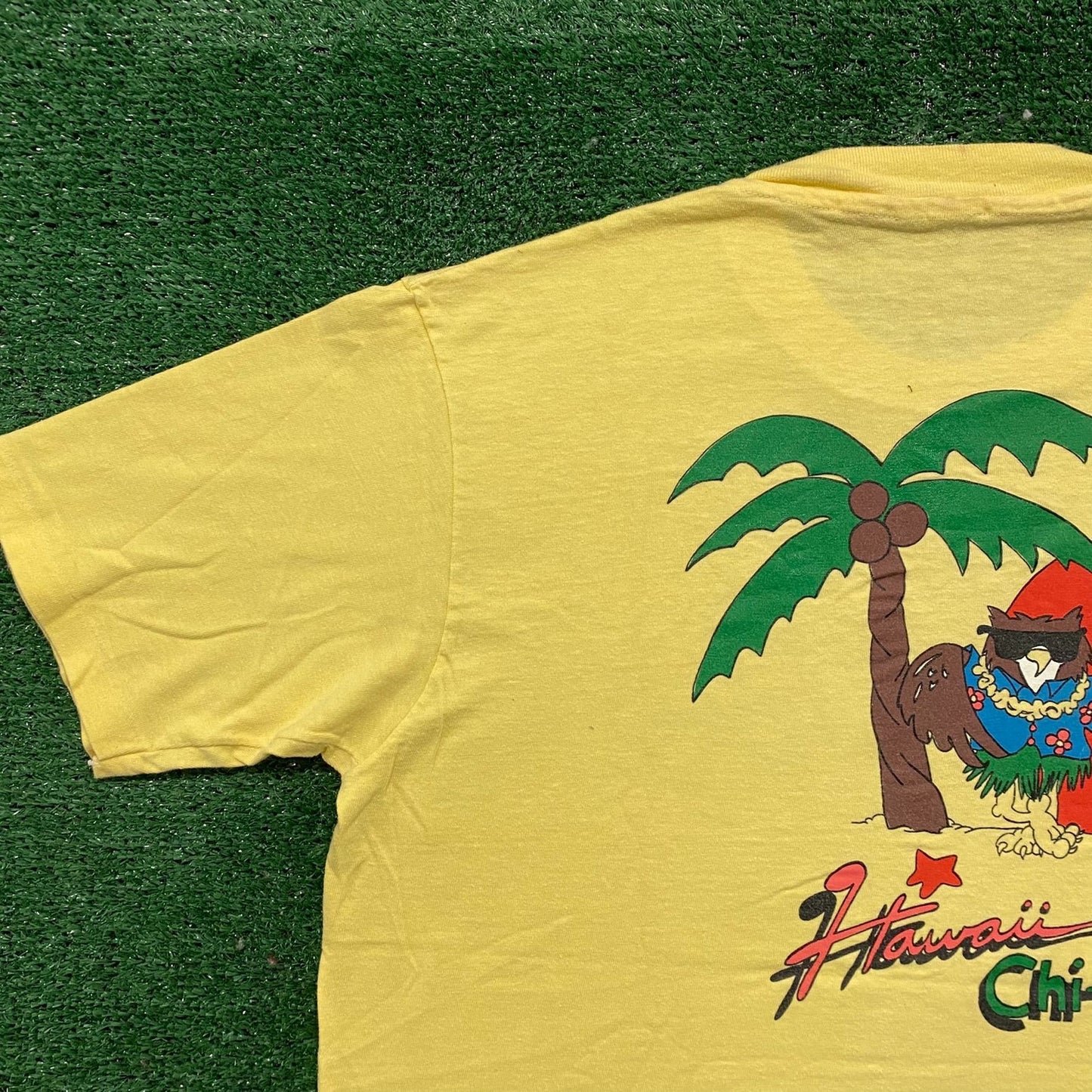 Vintage 80s Hawaii Chi-O Beach Fraternity Single Stitch Tee