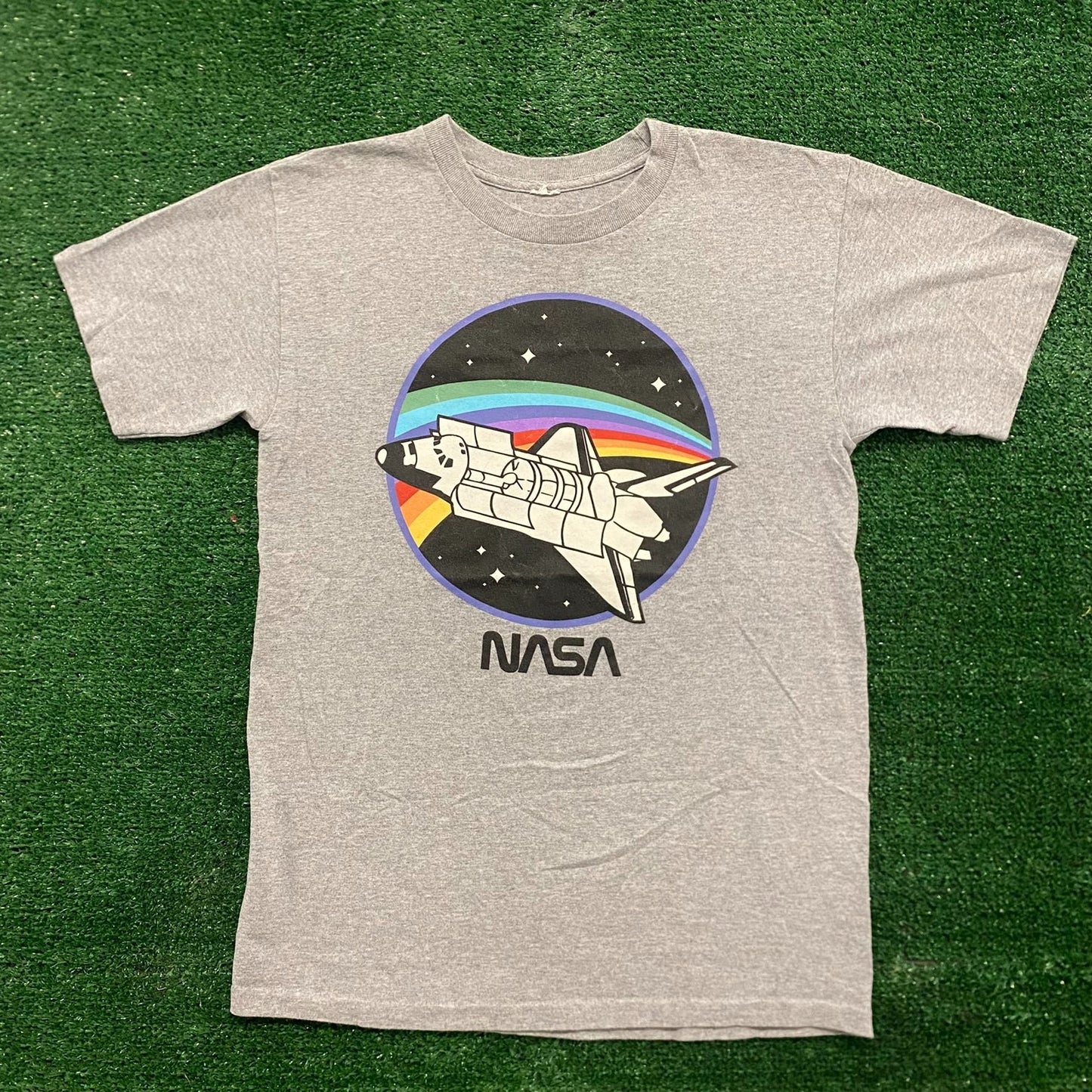 NASA Space Shuttle Rocket Vintage Retro Science T-Shirt