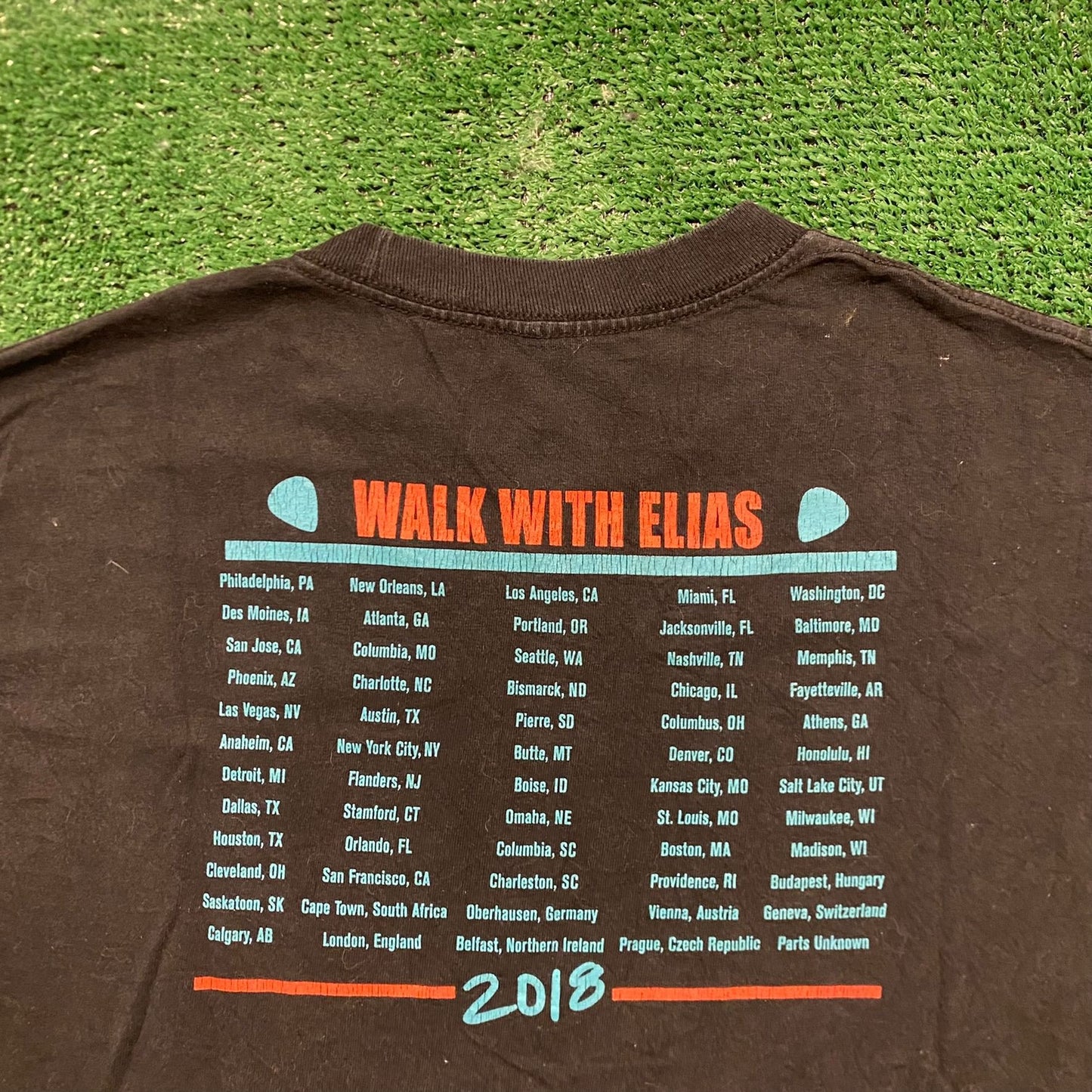 WWE Walk With Elias Vintage Wrestling Sports T-Shirt
