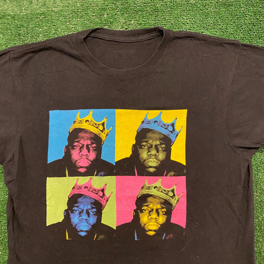 Notorious BIG Biggie Pop Art Vintage Rap Hip Hop T-Shirt