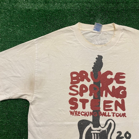 Vintage Y2K Baggy Bruce Springsteen Rock Band T-Shirt