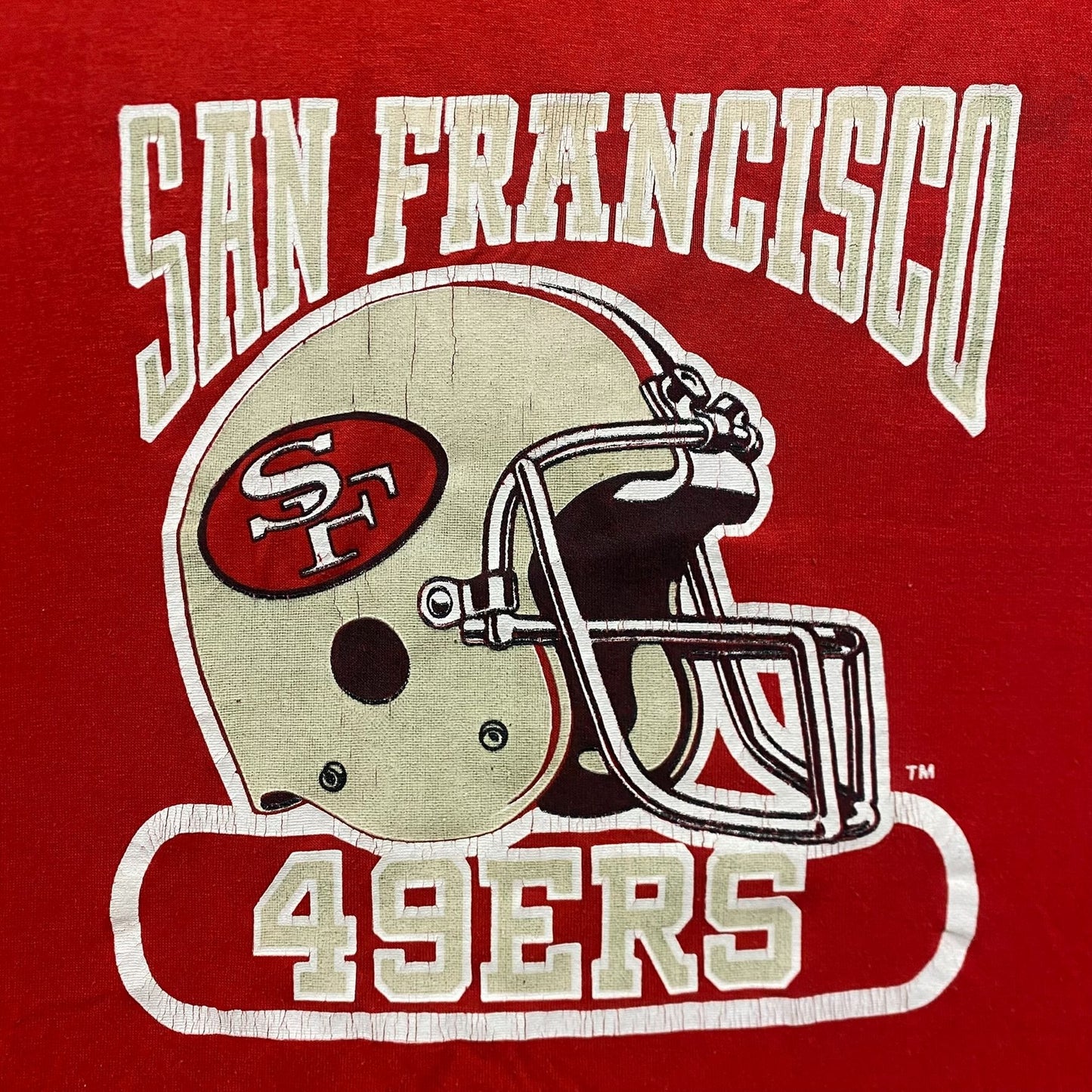 Vintage 80s San Francisco 49ers Shirt Single Stitch NFL Tee