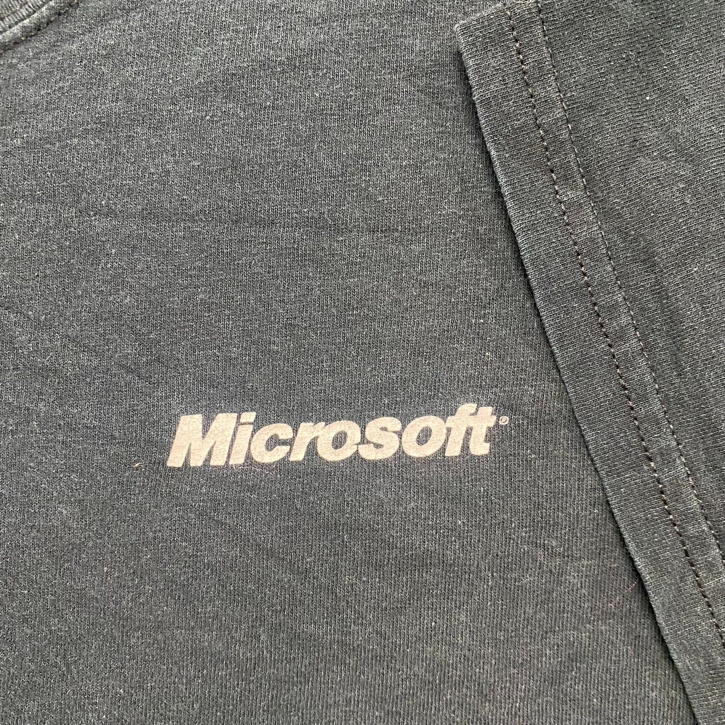 Vintage Y2K Microsoft Windows 7 Computer Tech Baggy Tee