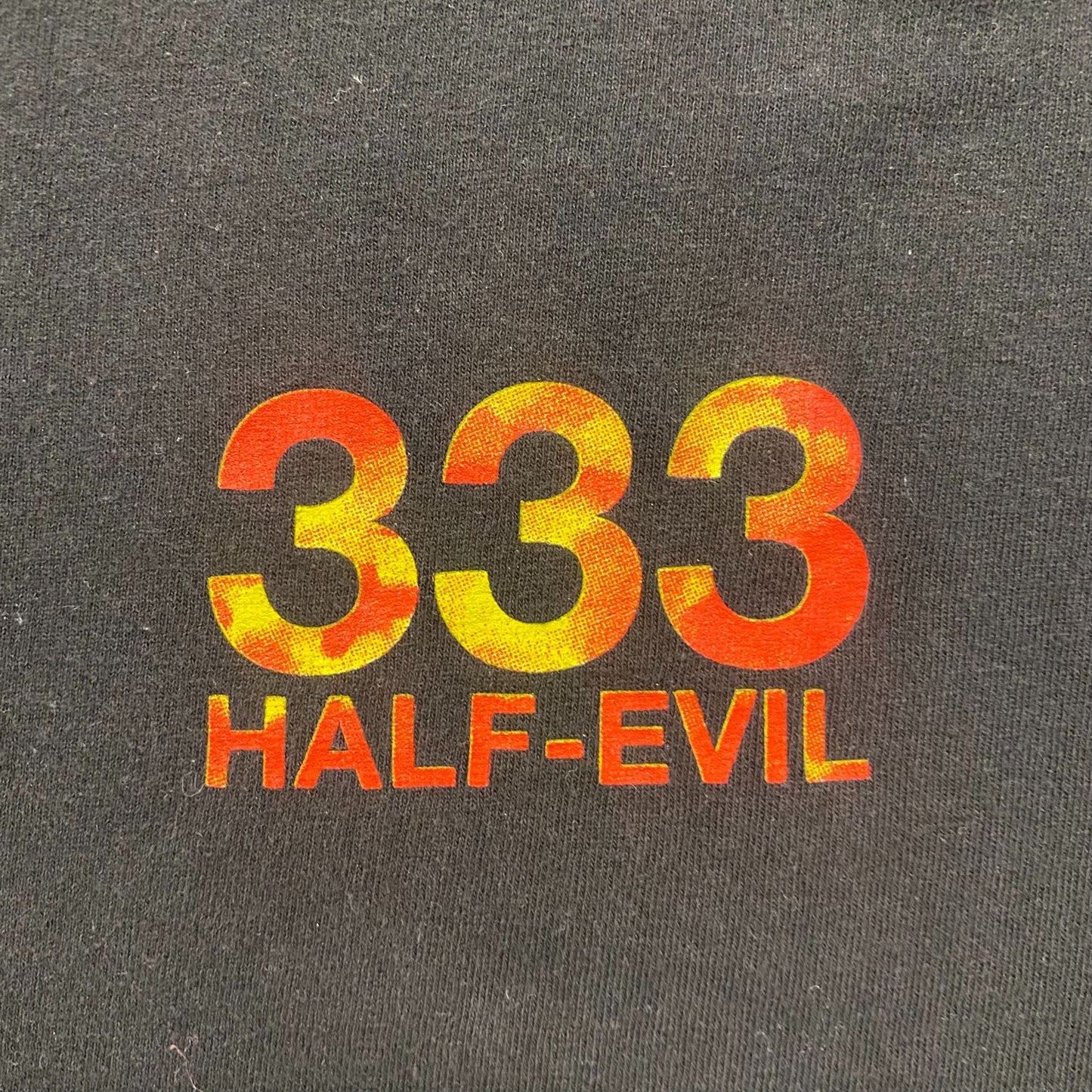 333 Half Evil Flame Spell Out Logo Essential T-Shirt
