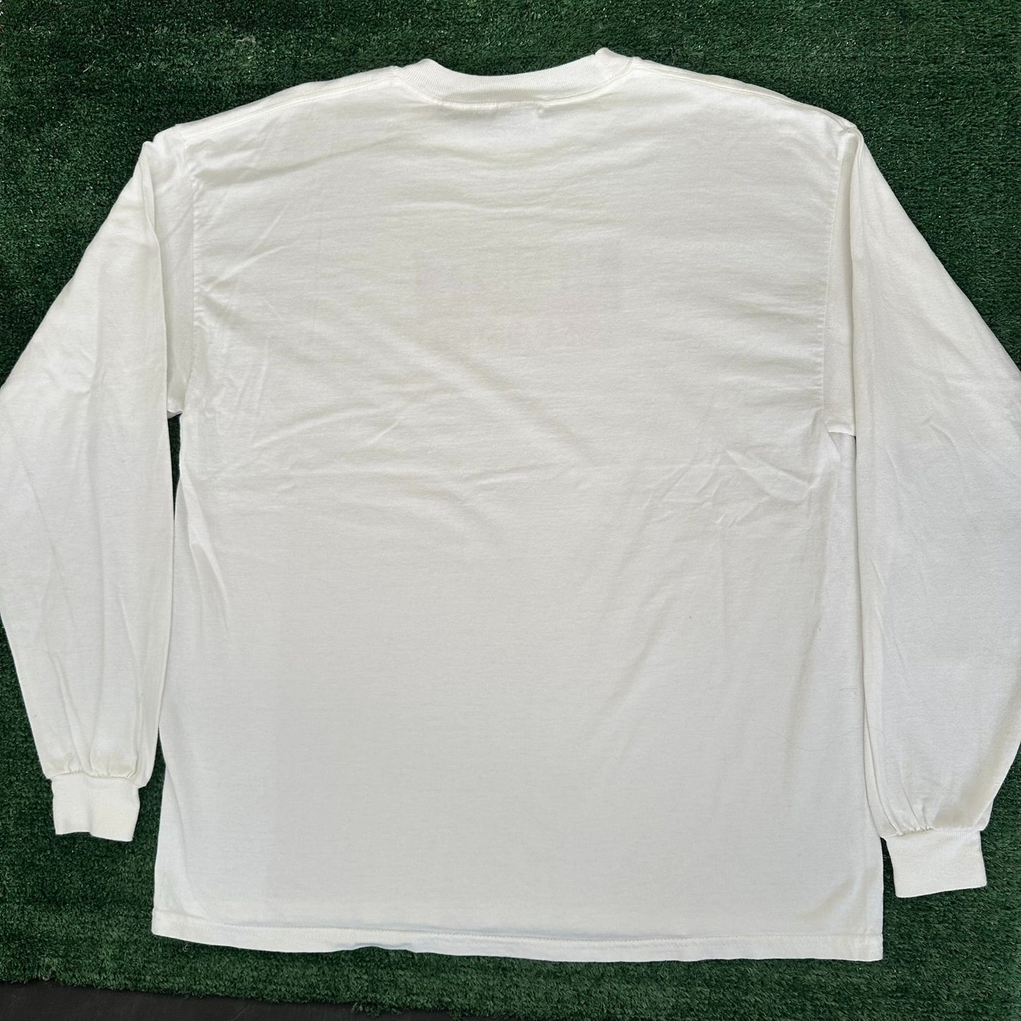 Vintage 90s Hershey's Chocolate Slogan T-Shirt Promo Humor Long Sleeve White XL