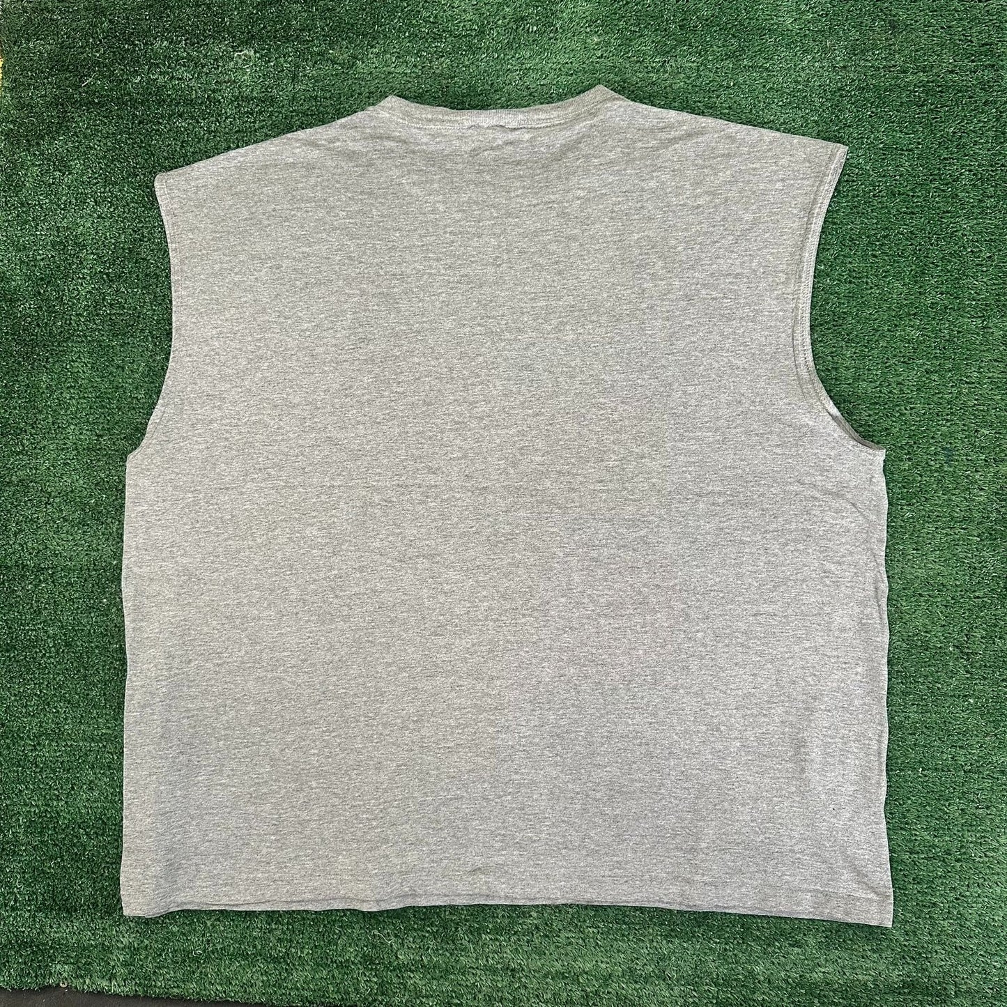 Vintage 90s Lab Rat Muscle T-Shirt Tank Skate Punk Grunge Single Stitch Gray XL