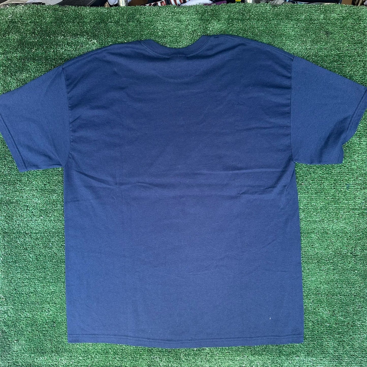 Vintage Y2K Husband Scrapbook Humor T-Shirt Grandma Ironic Funny Cottage Navy XL