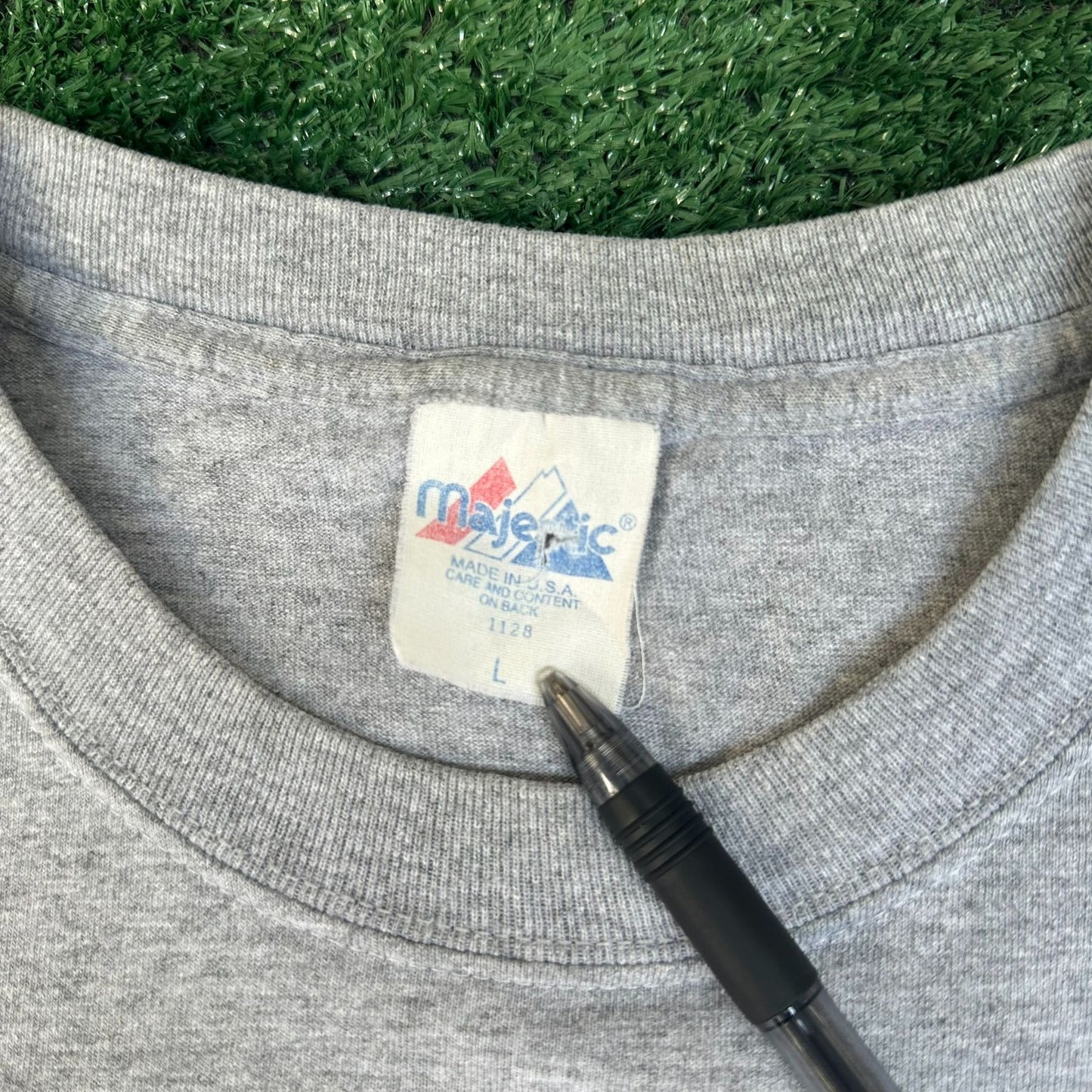 Vintage 90s MLB Arizona Diamondbacks T-Shirt Majestic Gray L Streetwear Baseball