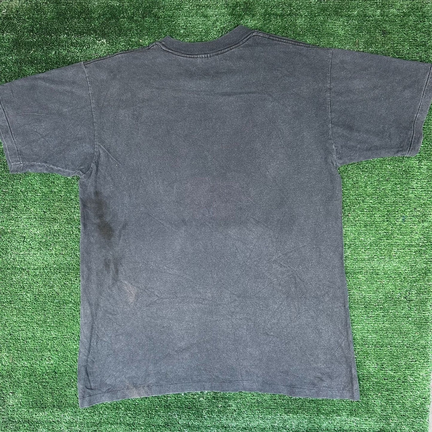 Vintage 90s LMU Loyola Marymount Lions T-Shirt Faded Black XL Single Stitch