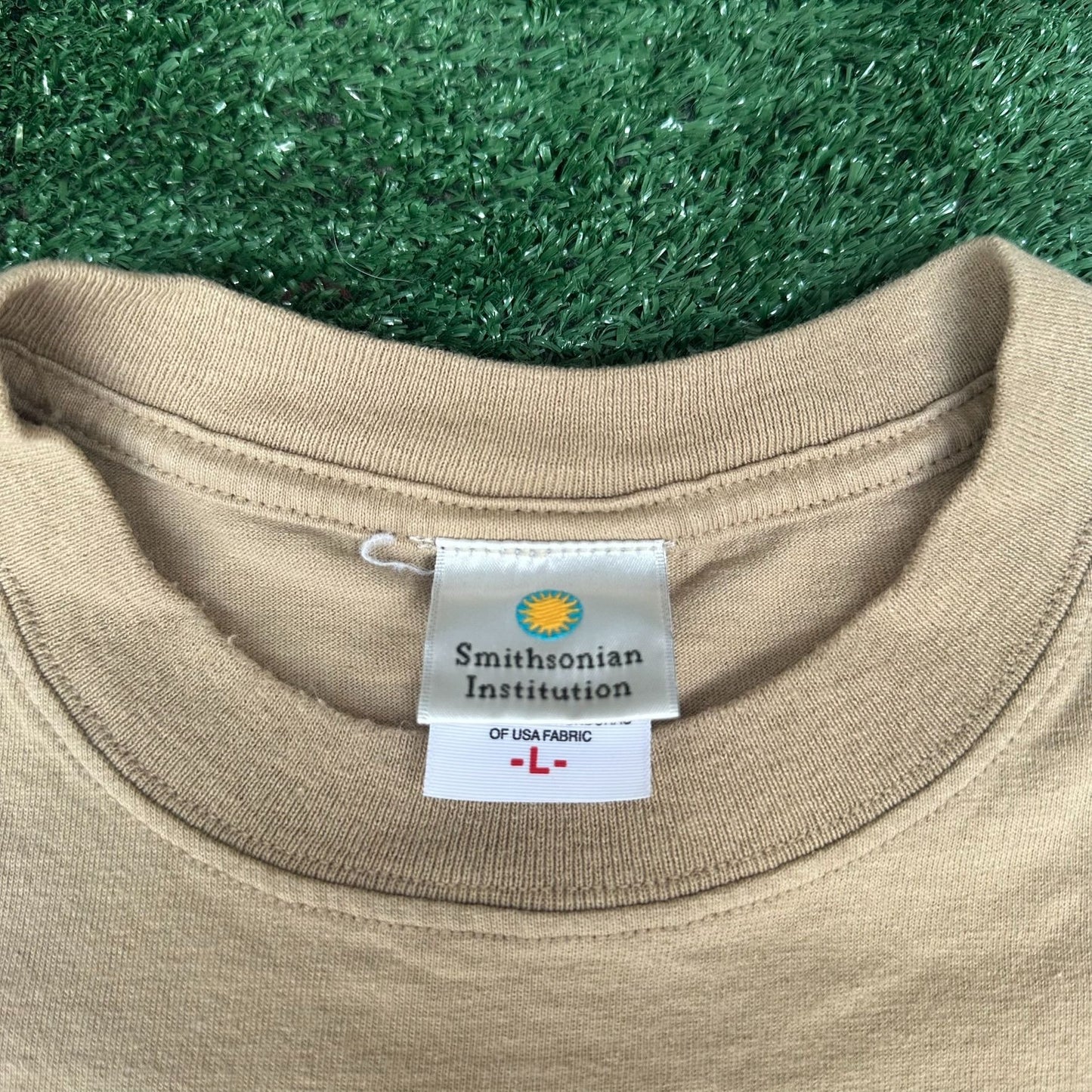 Vintage Y2K Washington DC T-Shirt USA Smithsonian Institution Travel Souvenir L