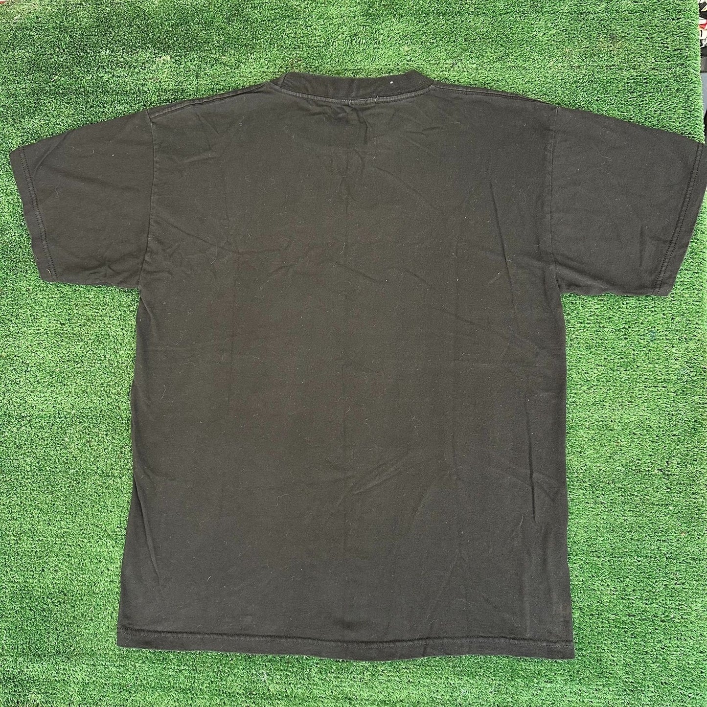 Vintage 90s Silver Springs State Park T-Shirt Florida Glass Boat Fish Black M